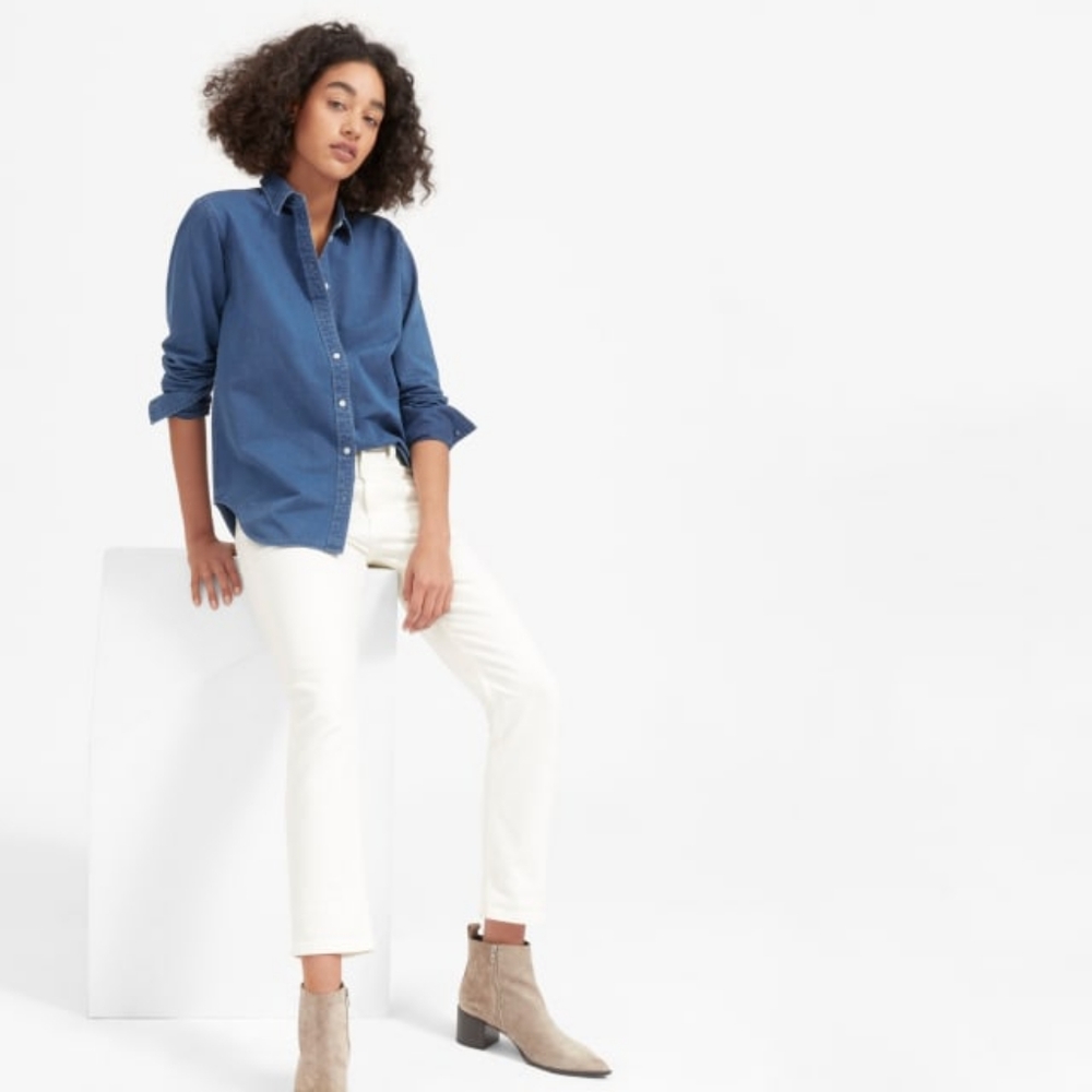 Everlane The Relaxed Jean Shirt